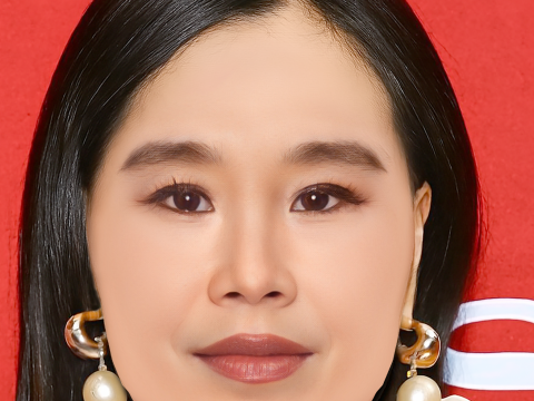 Alicia Hannah Kim ヘッド - 髪なし - ゲーム用の低ポリヘッド 3Dモデル