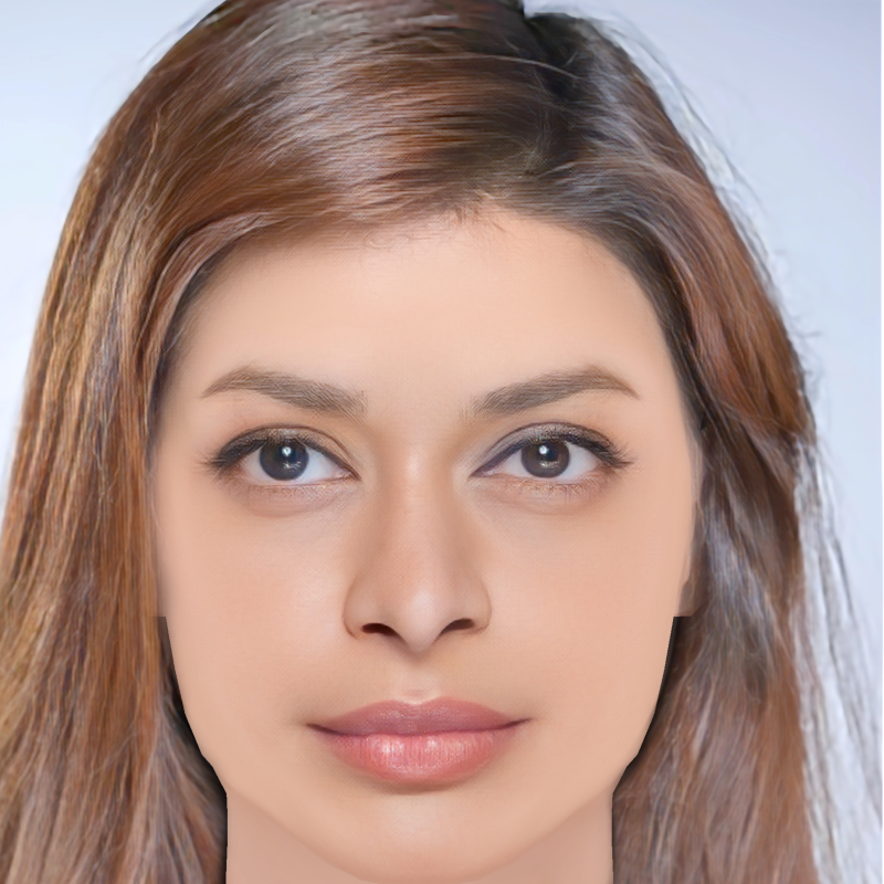 Ayesha Dharker Head - No Hair - Low poly head for game 3D Model .c4d .max .obj .3ds .fbx .stl .blend 