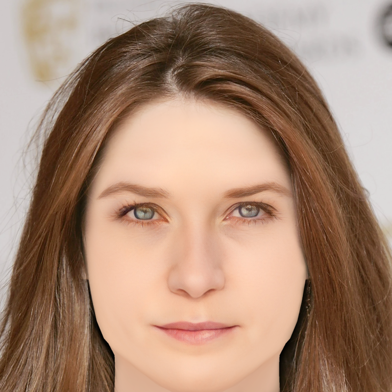 Bonnie Wright Head - No Hair - Low poly head for game 3D Model .c4d .max .obj .3ds .fbx .stl .blend 