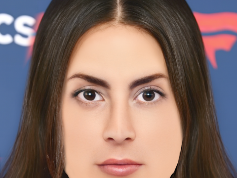 Camille Fishel Head - Tanpa Rambut - Kepala poli rendah untuk permainan Model 3D