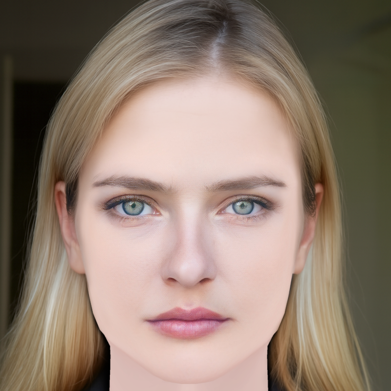 Camille Razat Head - 无头发 - 低聚游戏头 3D 模型 .c4d .max .obj .3ds .fbx .stl .blend 