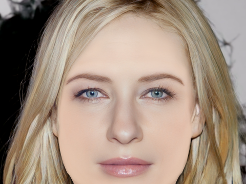 Cate Blanchett Head - Tanpa Rambut - Kepala poli rendah untuk permainan Model 3D