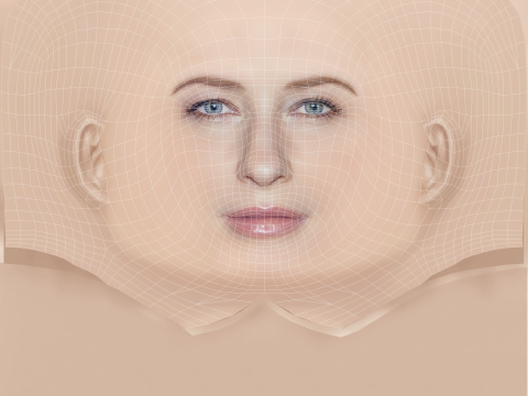 Cate Blanchett Head - No Hair - Low poly head for game 3D Model