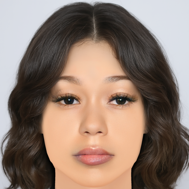 कोइ लेरे हेड - नो हेयर - गेम के लिए लो पॉली हेड 3D मॉडल .c4d .max .obj .3ds .fbx .stl .blend 