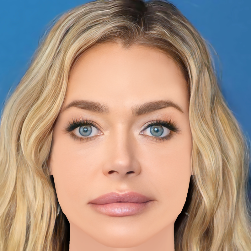 Denise Richards Head - No Hair - Low poly head for game 3D Model .c4d .max .obj .3ds .fbx .stl .blend 