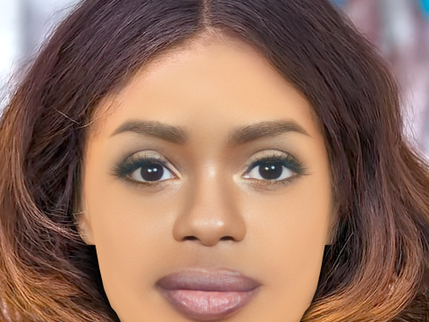 Dreezy Head - Sin pelo - Cabeza de baja poli para juego Modelo 3D