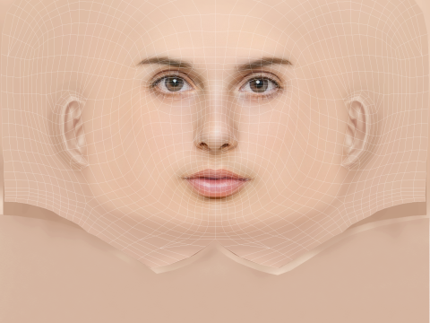 艾玛·洛克哈特头 - 无头发 - 低聚游戏头 3D 模型