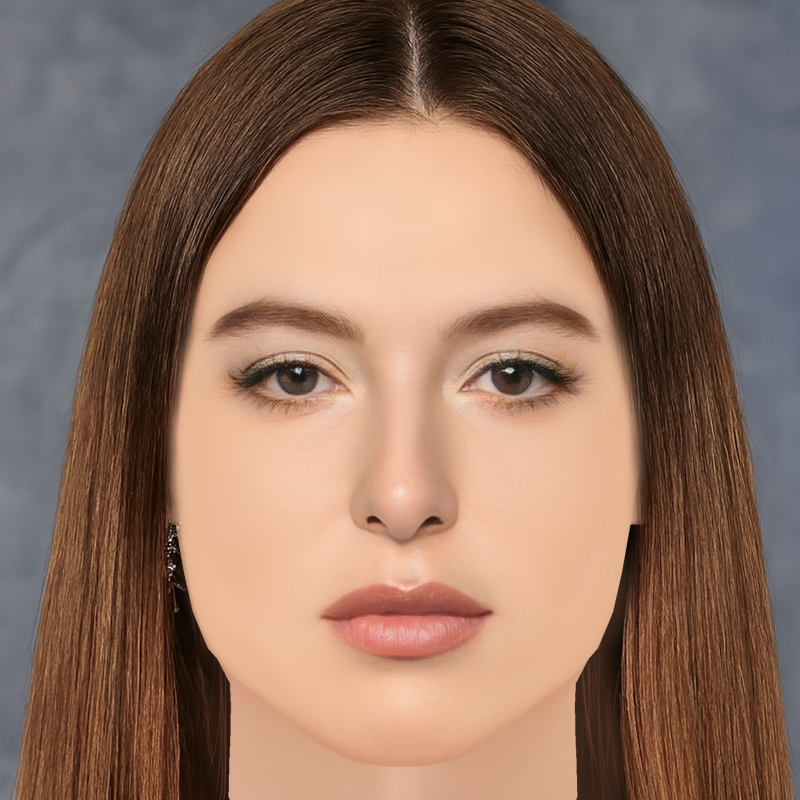 Голова Єви Джобс - без волосся - низькополігональна голова для гри 3D Модель .c4d .max .obj .3ds .fbx .stl .blend 