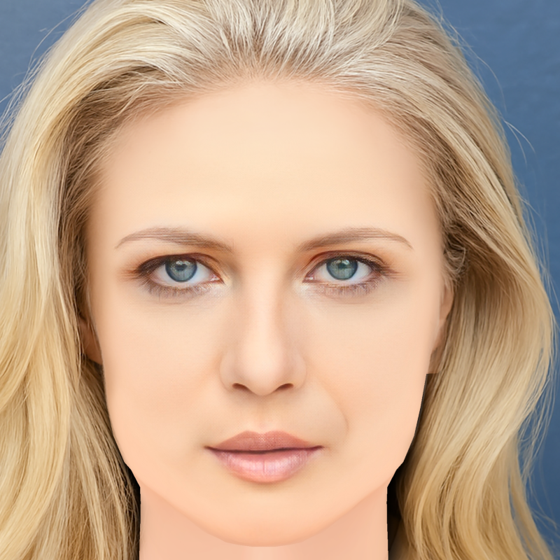 Геббі Вест Голова - Без волосся - Низькополігональна голова для гри 3D Модель .c4d .max .obj .3ds .fbx .stl .blend 