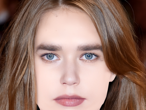 Gabriella Brooks Head - No Hair - Low poly head for game 3D Model