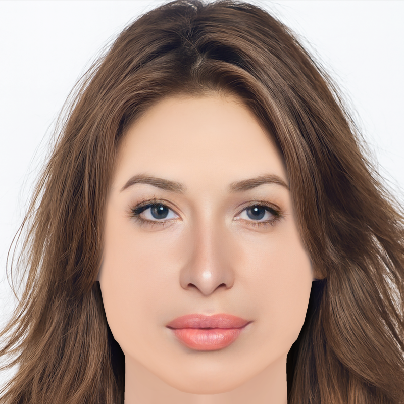 Giselle Itie ヘッド - 髪なし - ゲーム用の低ポリヘッド 3Dモデル .c4d .max .obj .3ds .fbx .stl .blend