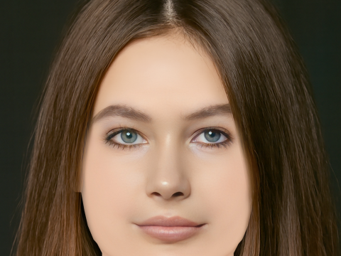 Grace Burns Head - 无头发 - 游戏用低聚头 3D 模型