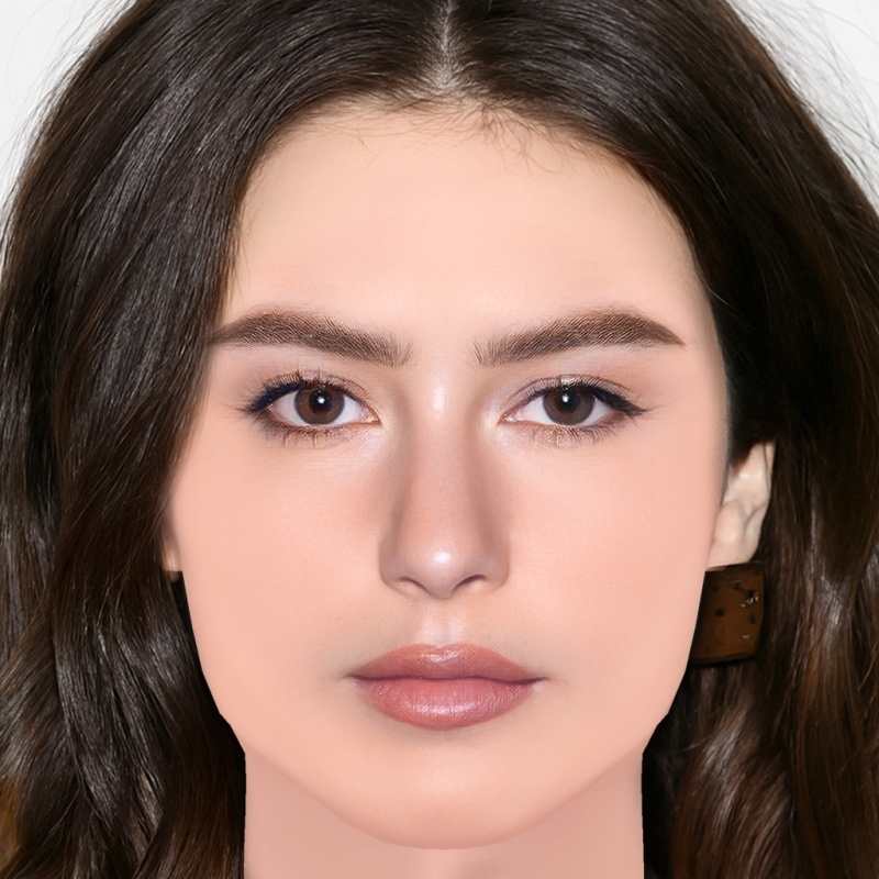 Gracie Abrams Head - Tanpa Rambut - Kepala poli rendah untuk permainan Model 3D .c4d .max .obj .3ds .fbx .stl .blend