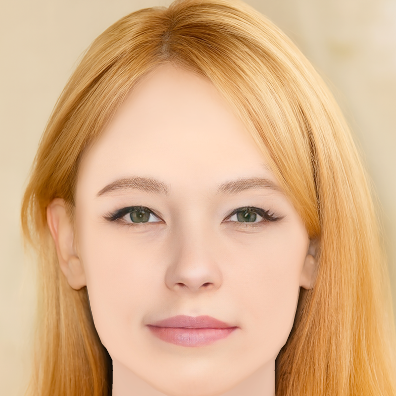 Haley Bennett Head - No Hair - Low poly head for game 3D Model .c4d .max .obj .3ds .fbx .stl .blend