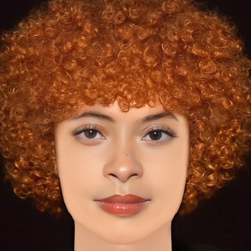 Ice Spice Head - No Hair - Low poly head for game 3D Model .c4d .max .obj .3ds .fbx .stl .blend 