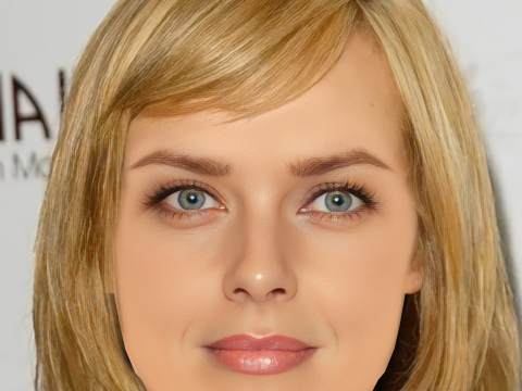 Izabella Scorupco Kopf – ohne Haare – Low-Poly-Kopf für Wild 3D Modell