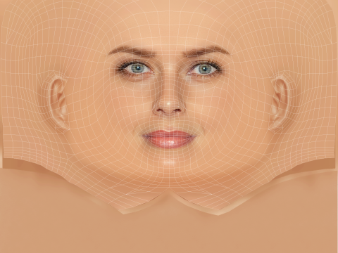 इज़ाबेला स्कोरुपको हेड - नो हेयर - गेम के लिए लो पॉली हेड 3D मॉडल