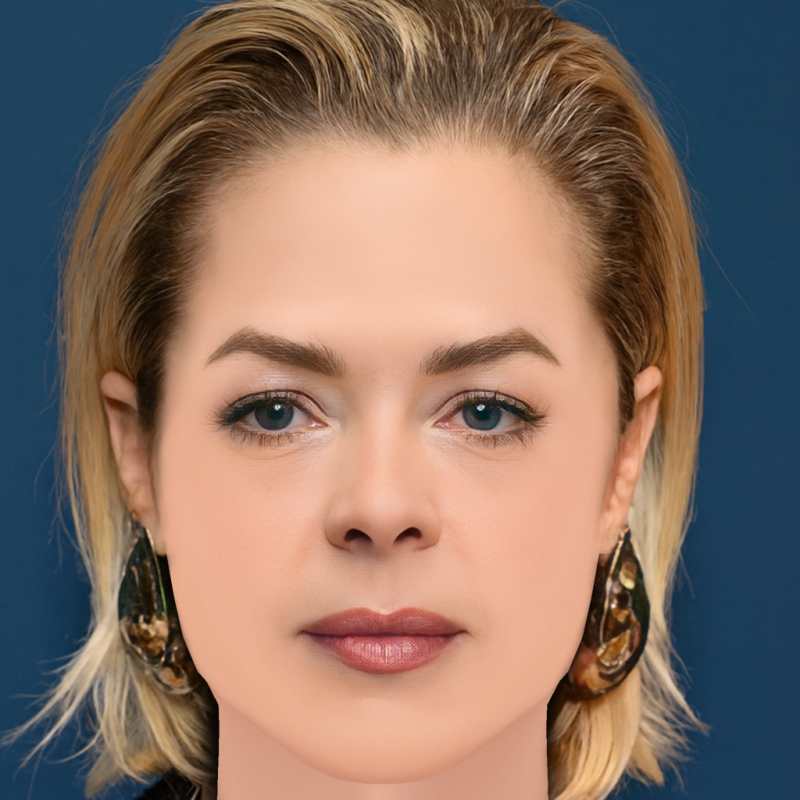 Jaime King Head - 无头发 - 低聚游戏头 3D 模型 .c4d .max .obj .3ds .fbx .stl .blend