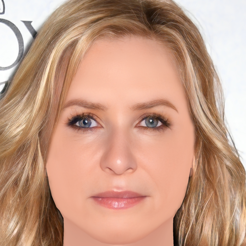 Jessica Capshaw Head - No Hair - Low poly head for game 3D Model .c4d .max .obj .3ds .fbx .stl .blend 