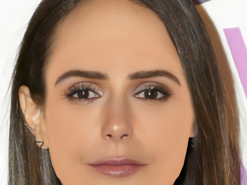 조다나 브루스터 헤드 - 머리카락 없음 - 게임용 로우 폴리 헤드 3D 모델