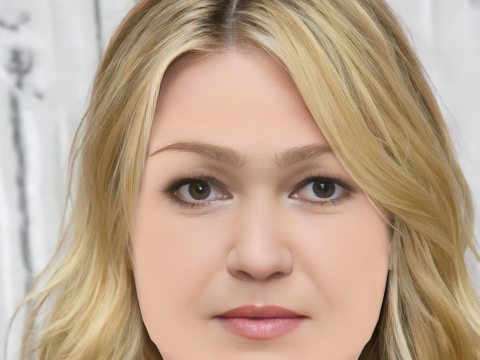 朱莉娅·斯蒂尔斯头 - 无头发 - 低聚游戏头 3D 模型