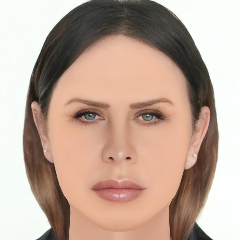 Karla Sofia Gascon Head - No Hair - Low poly head для гри 3D Модель .c4d .max .obj .3ds .fbx .stl .blend 