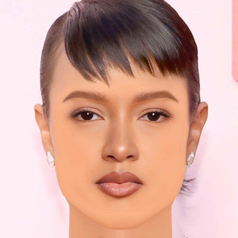 Karrueche Tran Head - No Hair - Low poly head for game 3D Model .c4d .max .obj .3ds .fbx .stl .blend 