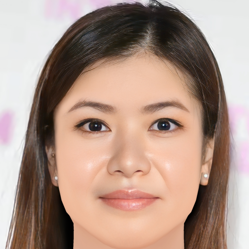 Katie Leung Head - 无头发 - 低聚游戏头 3D 模型 .c4d .max .obj .3ds .fbx .stl .blend 