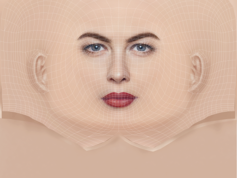 Голова Лів Тайлер - без волосся - низькополігональна голова для гри 3D Модель