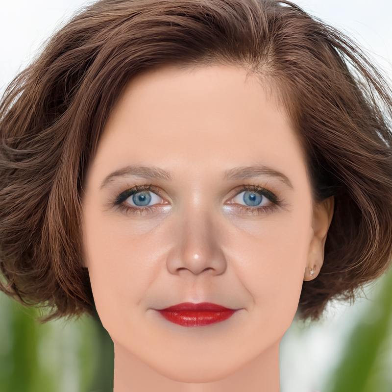 Maggie Gyllenhaal Kafası - Saçsız - Oyun için düşük poli kafa 3D Model .c4d .max .obj .3ds .fbx .stl .blend 