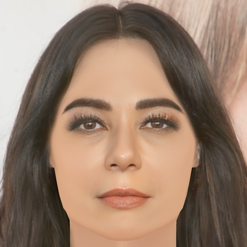 Marisol Nichols Head - No Hair - Laag poly hoofd voor wild 3D Model .c4d .max .obj .3ds .fbx .stl .blend 