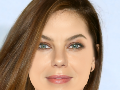 Michelle Monaghan Head – No Hair – Low-Poly-Kopf für das Spiel 3D Modell