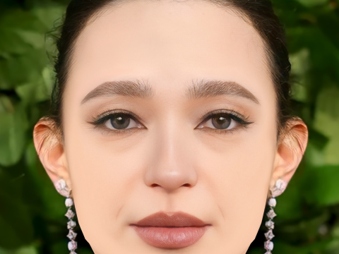 마이키 매디슨 헤드 - 머리카락 없음 - 게임용 로우 폴리 헤드 3D 모델