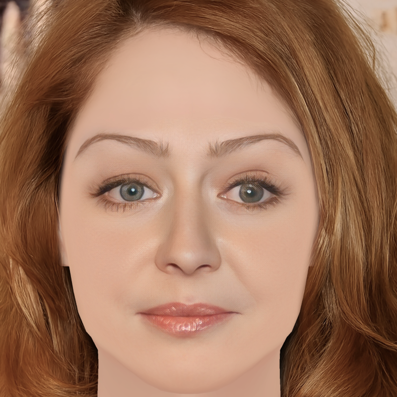 Miranda Otto Head - Senza capelli - Testa in polietilene bassa per il gioco Modello 3D .c4d .max .obj .3ds .fbx .stl .blend 