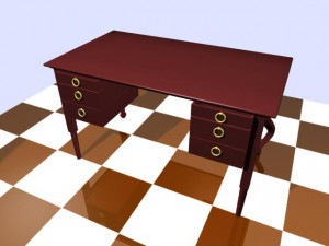 escritorio 001 Modèle 3D