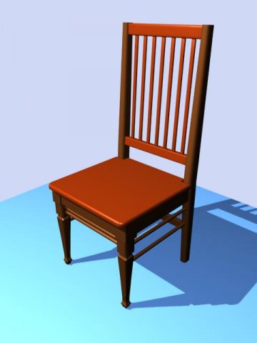 silla 06 Model 3D .c4d .max .obj .3ds .fbx .stl .blend 