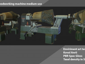 woodworking machine Model 3D