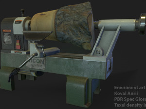 woodworking machine Model 3D