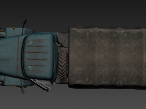 pbr truck carry-all transport vehicle military vehicles car 3Dモデル