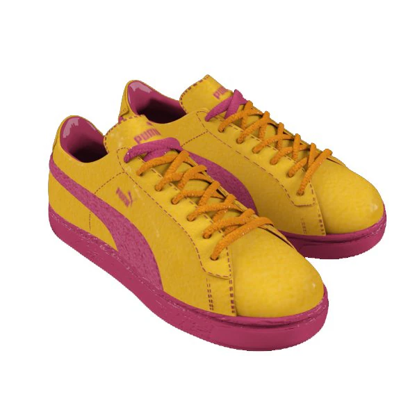 puma skate shoes hiker shoes gym shoes running shoes casual 3D Model .c4d .max .obj .3ds .fbx .stl .blend 