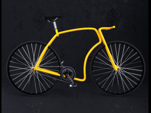 bike cycle bmx wheels cyclist wheel biker bicycle cycling 3D Model