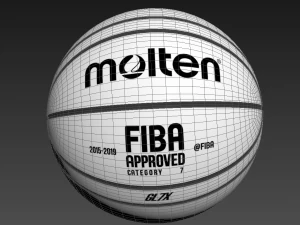 basket-ball fiba passe-temps sport &eacute;quipement fiba panier Modèle 3D