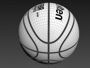 basketball fiba hobby sport equipment fiba basket 3D 모델