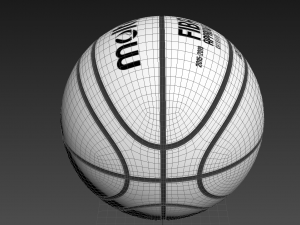 basketball fiba hobby sport equipment fiba basket 3D 모델