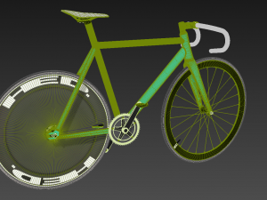 bike cycle bmx wheels cyclist wheel biker bicycle extreme 3D Модель