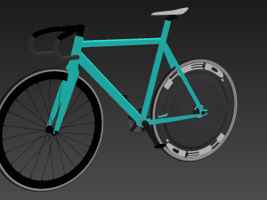 bike cycle bmx wheels cyclist wheel biker bicycle extreme 3D Модель