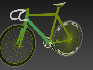 bike cycle bmx wheels cyclist wheel biker bicycle extreme 3D Модель
