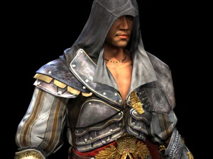 Firenze Adamı Ezio Auditore 3D Model
