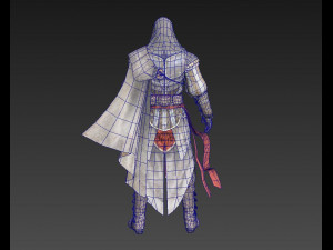ezio auditore da firenze man 3D 모델