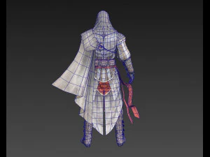 ezio auditore da firenze man 3D Model